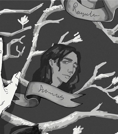 Regulus Black's Animation of the Black Family Wall