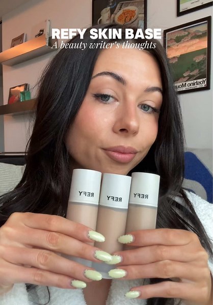 Welcome to the world Skin Base @REFY I’ve been reaching for this skin tint daily for lightweight coverage #refy #refybeauty #refyskintint #refyskinbase