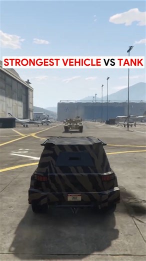 Google's Strongest Vehicle Vs Heavy Tank! 😱❓Epic Win? #Shorts #gta #gta5 #smaxgamerz
