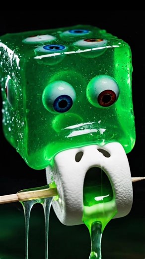 🔥 Jelly Monster Ne Marshmallow Ko Zinda Nigal Liya 😱 | 3D Horror Comedy #3dcartoonhorror