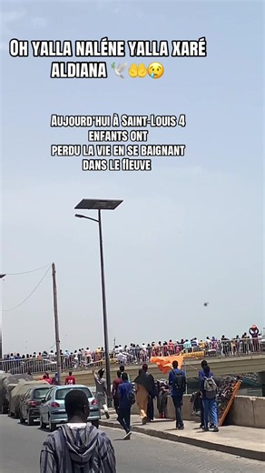 Saint-Lô en deuil 🕊️😢 “Aujourd’hui, nos cœurs sont remplis de tristesse. Quatre enfants ont perdu la vie en se baignant dans le fleuve. Qu’Allah leur accorde Son immense miséricorde et les accueille au paradis. Mes sincères condoléances à leurs familles. Prenons tous conscience des dangers de l’eau et protégeons nos enfants. Reposez en paix, petits anges. 🕊️🤲”#saintlouissenegal #ndar #senegalaise_tik_tok #noyer #mort dans le fleuve de saintlouis à ndar