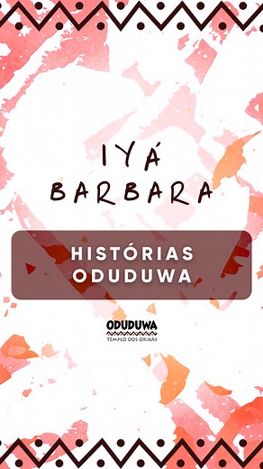 Histórias Oduduwa Conheçam o depoimento da Iyá Barbara, membro da família Oduduwa. #oduduwatemplodosorixas #babaking #axé | Oduduwa Templo dos Orixás