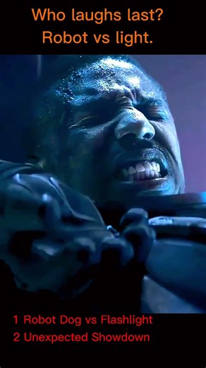 Who Laughed Last 🤖 Robot Dog vs Flashlight #shorts #film #movie