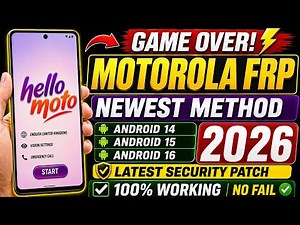 🔥 How To Skip Google Lock After Reset On Motorola 2026 | FRP Unlock Latest Method | No PC Required 🚀