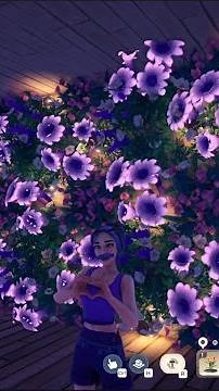 Flower wall in Palia