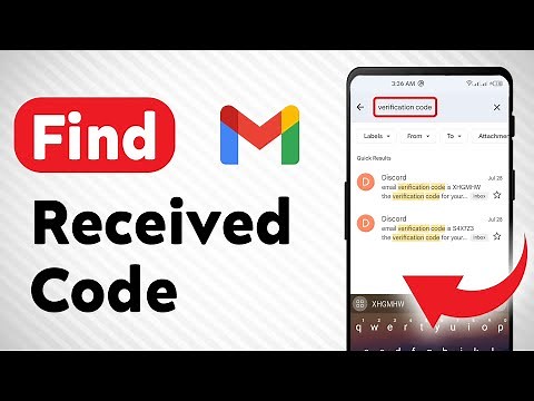 How to Find A Received Code in Gmail (Updated)