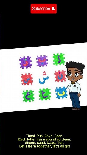 Alif to Yaa: Learn Arabic Letters 🎶🌟#AlifBaaTaa#LearnArabic#ArabicAlphabet#islamicsongsforkids#Islam