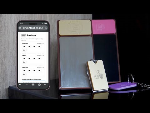 Systém recenzí a zpětné vazby přes NFC a QR kód