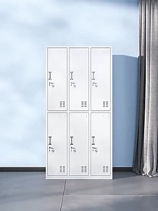 Metal Closet  Iron Metal Locker Cabinet Worker Clothing Storage Locker Staff Steel Locker