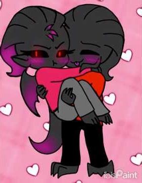 Drawing agoti x bell FNF