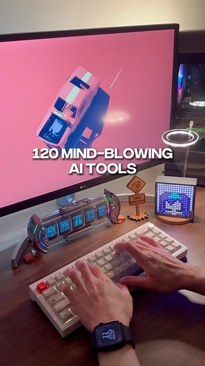 Tony Chen | 120 mind blowing AI tools #ai #aitools #productivity #aiwebsites | Instagram