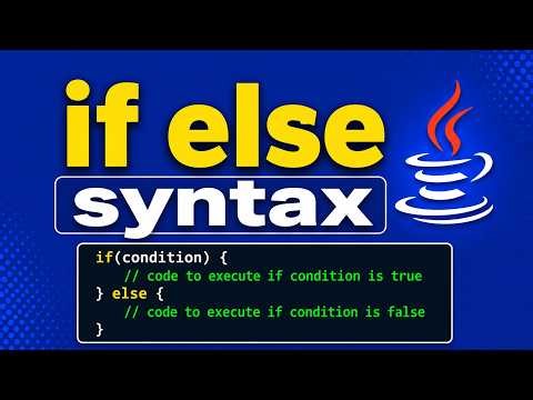 if else Statement in Java | Java Control Statements | if else with Examples | Decision making