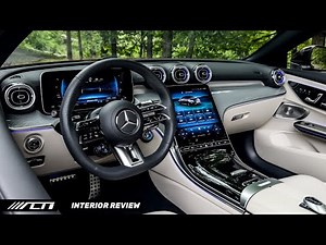 2025 Mercedes AMG CLE 53 Cabriolet Interior Review /// Sporty Luxury
