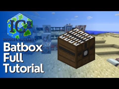 How To Use The Batbox In IC2