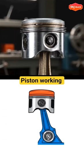 Piston working . #cad #pump#design #solidworks #engineering #autocad