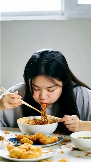 Random Ai video mukbang #shorts