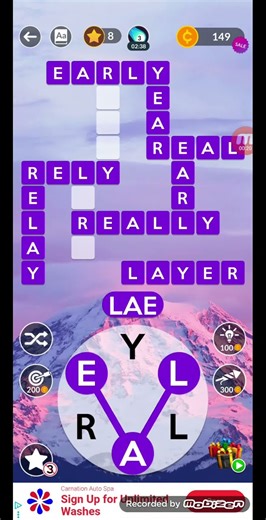 Wordscapes Peak 10 Level 394