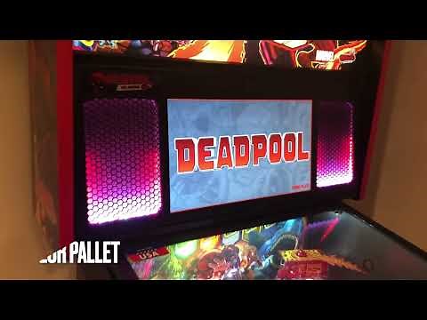 Stern Deadpool Pinball Speaker Light Kit, Flame Light Kit, Promo Video