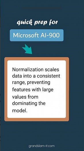 Normalization Process - Microsoft AI-900
