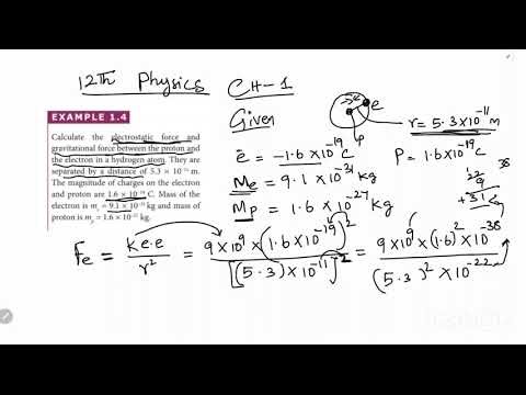 Tn 12th physics chapter 1 example 1 4