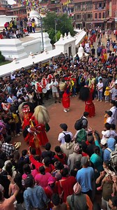 8.6K views · 128 reactions | Lakhe festival in Kathmandu, Nepal. This is a vibrant celebration of traditional masked dances, showcasing the rich cultural heritage of the Newar community. The mesmerizing Lakhe dance symbolizes the triumph of good over evil and is a highlight of this lively festival. | SnowLion Tours - Journey to Tibet | Facebook