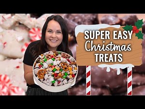 Quick and Easy NO BAKE Christmas Treats Made in Minutes