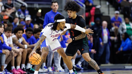 Watch Florida basketball coach Todd Golden speak after the Gators' win over Merrimack