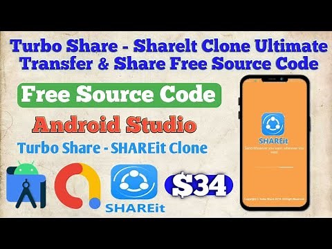 File Sharing App Android Studio | Shareit Clone Free Source Code | Android App Source Code | Shareit