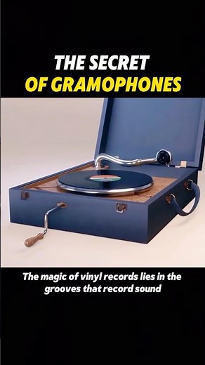 The secret of gramophones #knowledge #gramophone #principles