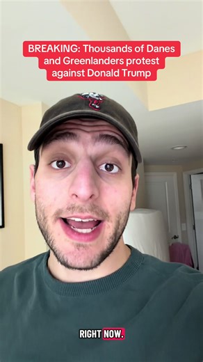 1/17/2026: BREAKING: Thousands of Danes and Greenlanders protest against Donald Trump