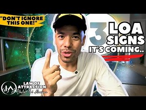 3 Undeniable Signs Your Manifestations are on its Way.. | Law of Attraction [100% TRUE!]