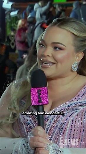 Seeing Trisha Paytas' journey to motherhood has changed us for good. 🥹🩷 #Wicked | E! News