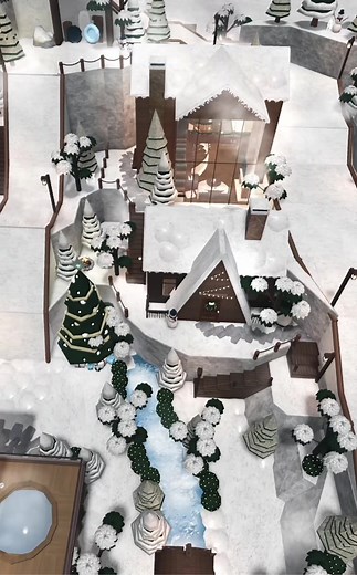 Bloxburg Ski Chalet In-Depth Tour