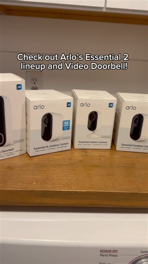 Set-up is a breeze with the 2nd Generation Arlo Essential lineup and Video Doorbell 😊 #Arlo #HomeSecurity #Safety #AvoidUncertainty #ArloSmartHome #ProtectYourEverything #ArloEssentials | Arlo Smart Home