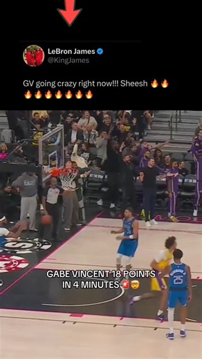29K views · 309 reactions | LeBron James reaction to Gabe Vincent  #fbreels | Sports Highlights | Facebook