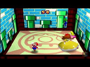 Mario Party 3 - Minigame - Mush Pit / Toadstool Titan