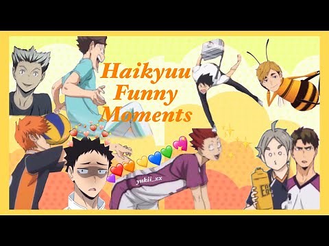 Haikyuu!! Funny Moments That Made Me ✨ OYA OYA ✨ / Crack Videos