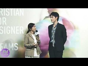 진비우陈飞宇 20.07.24 short interview in English Christian Dior Designer of Dreams Opening