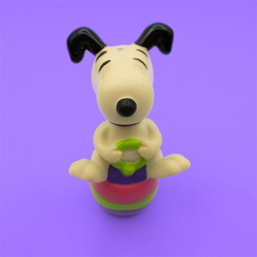 Vintage Snoopy Easter Egg Hopper Toy, Peanuts Easter Decor, Collectible - Etsy