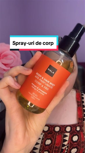 Descoperă colecția de spray-uri de corp