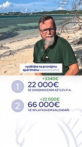 Vlastněte apartmán v exotickém ráji. Limitovaná nabídka apartmánů Villa Moravia na prodej. - Apartmán v resortu přímo na pláži - Investice se zhodnocením - Nenáročné financování - Dynamický výnos během pronajímání Plně zařízený apartmán se všemi benefity resortu, který bude po dobu vaší nepřítomností pronajímán přímo přes resort Villa Moravia. Přejděte na https://www.villamoravia.sk/apartmany a zjistěte více o apartmánech na prodej ve Villa Moravia | Villa Moravia Hotel & Resort