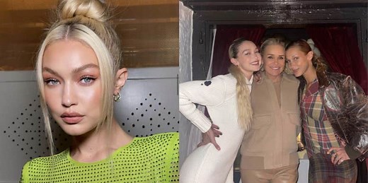 Yolanda Hadid Joked About Controlling Her Daughters' Eating, Now Gigi Hadid Admits She's Been 'Hard On My Body'