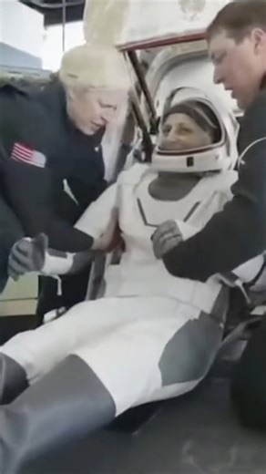 The frail astronauts are undergoing a barrage of health tests | Daily Mail Video