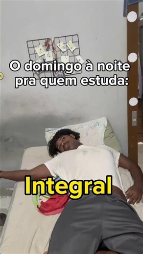O domingo à noite pra quem estuda: de manhã, tarde, integral e noite kakakakak #shorts