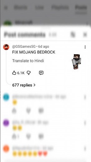 Why Players Spam FIX BEDROCK MOJANG? 🤔#minecraft #shorts