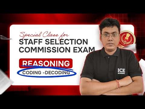 Reasoning – Coding Decoding for SSC CGL/CHSL | SSC Special Class 12 | Palash Pal Sir | ICE Academy