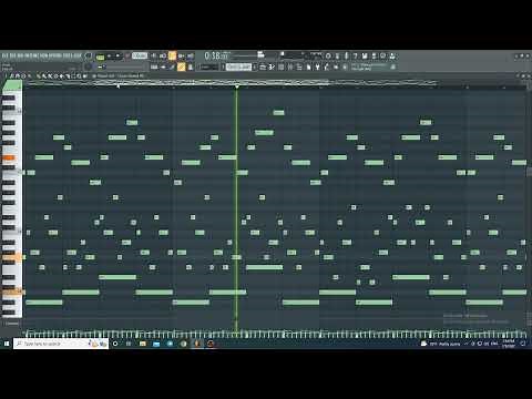 Beautiful Piano Melody in FL Studio. Close Grand C Minor.