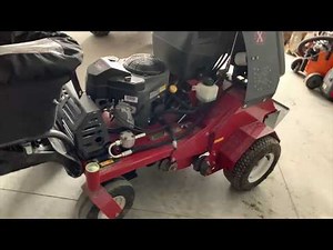 ExMark 30" Stand On Aerator With Spreader Attachment