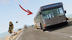 335K views · 9K reactions | Cars vs Angry Bus - BeamNG.Drive | Drive Gameplay | Facebook