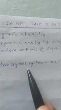 Top Organic Chemistry Books You Must Study for CSIR NET, GATE & IIT JAM#csirnetdec2025